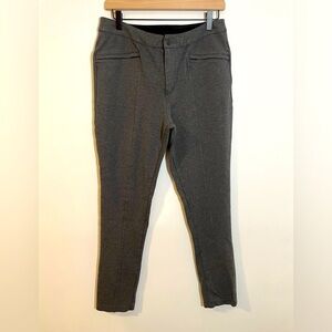 Title Nine Kate Pants Slim Women's Size 12 Gray Pointe Knit Drawstring Versatile